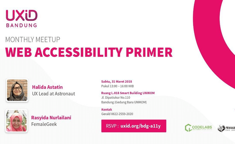 UXiD Bandung Meetup - Accessibility