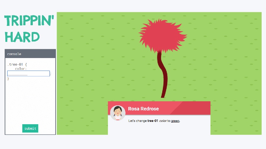 Trippin Hard | CSS Educational Game